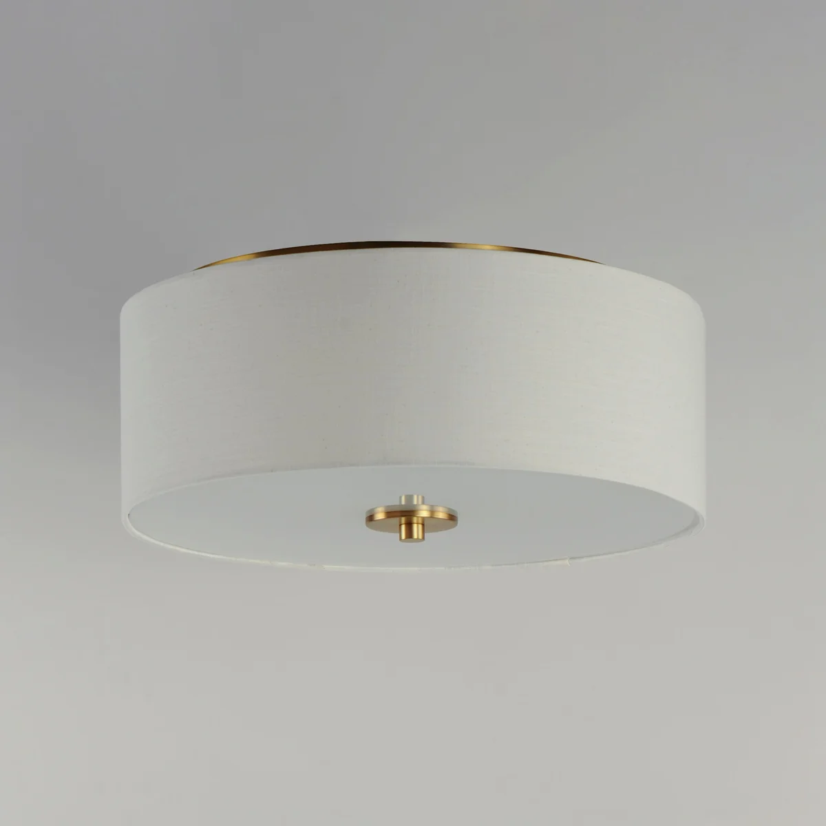 Bongo 3-Light Flush Mount Ceiling Light, Natural Aged Brass - Image 2