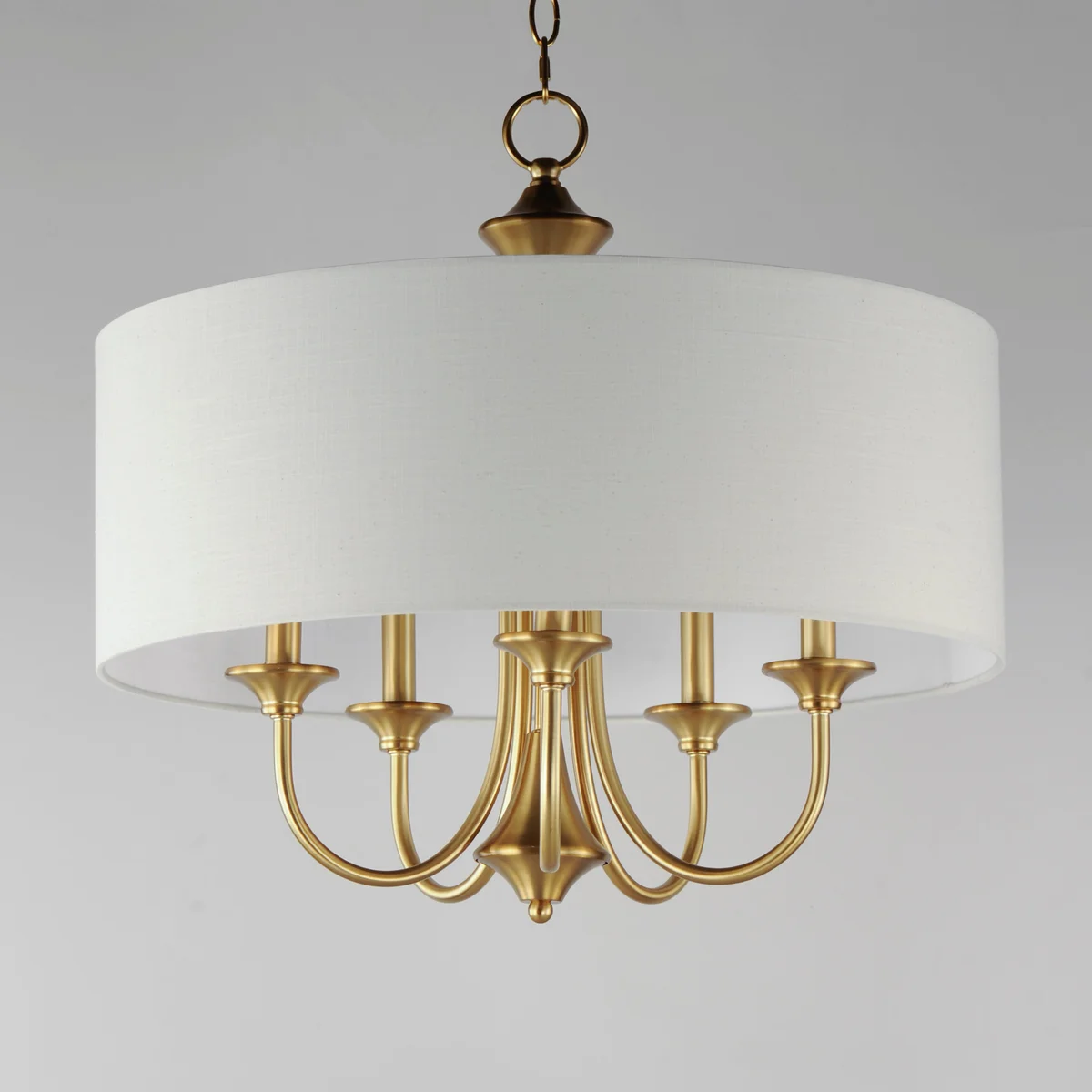 Bongo 5-Light Pendant, Natural Aged Brass - Image 2
