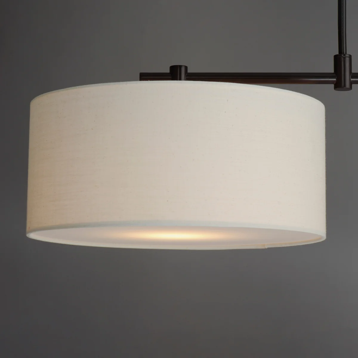Bongo 2-Light Pendant, Natural Aged Brass, Oil Rubbed Bronze or Satin Nickel Finish - Image 6