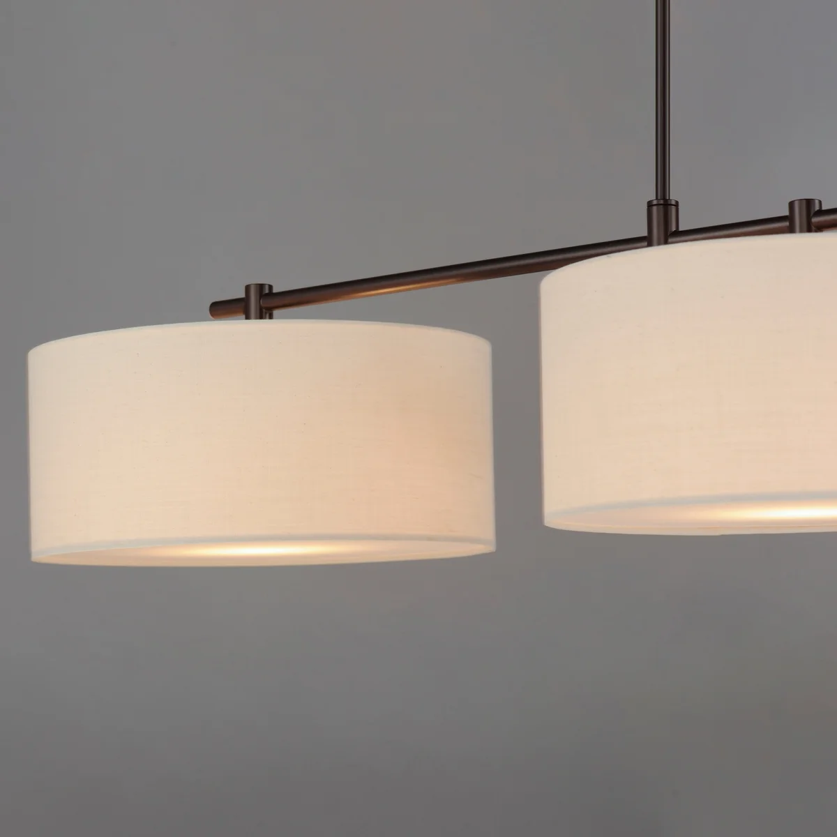 Bongo 3-Light Pendant, Natural Aged Brass, Oil Rubbed Bronze or Satin Nickel Finish - Image 10