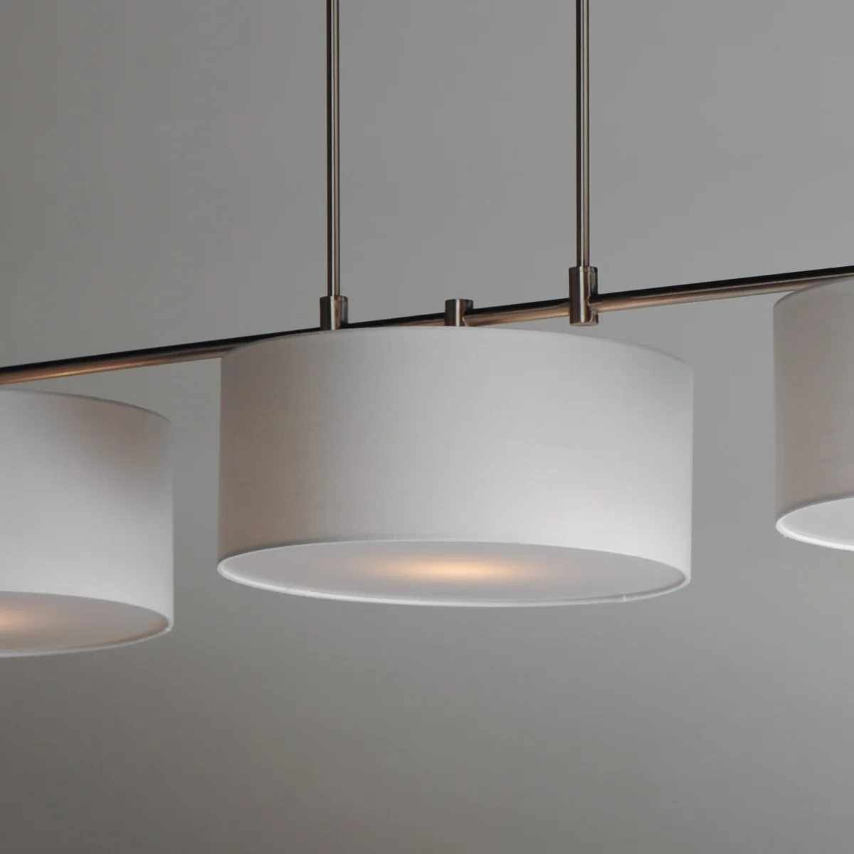 Bongo 3-Light Pendant, Natural Aged Brass, Oil Rubbed Bronze or Satin Nickel Finish - Image 13