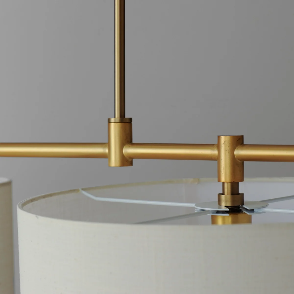Bongo 3-Light Pendant, Natural Aged Brass, Oil Rubbed Bronze or Satin Nickel Finish - Image 5