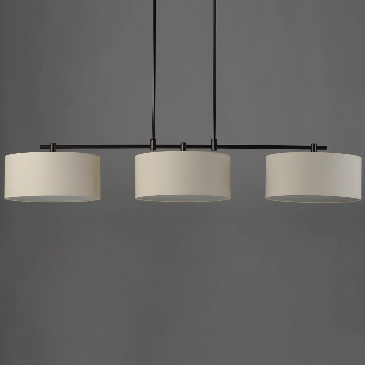 Bongo 3-Light Pendant, Natural Aged Brass, Oil Rubbed Bronze or Satin Nickel Finish - Image 8