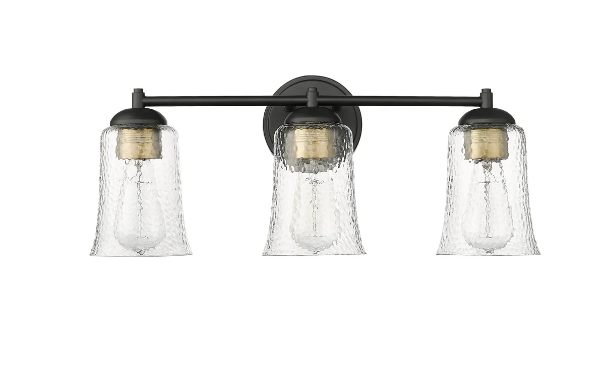 Vanity Light, Abilene Collection, Matte Black