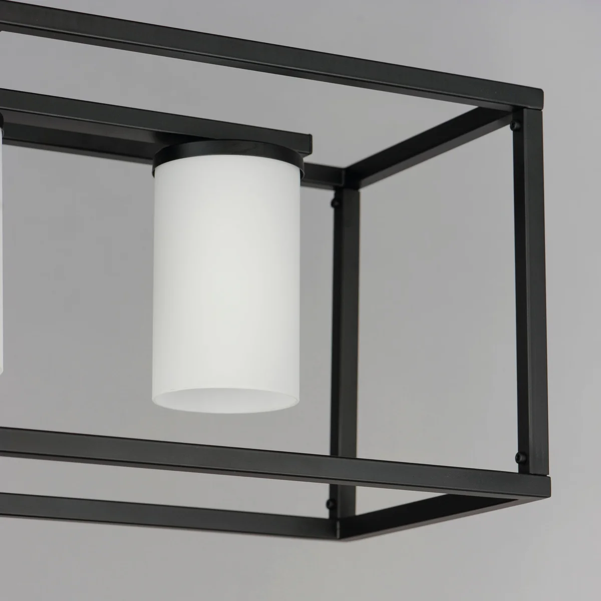 Lateral 4-Light Linear Pendant, Black or Satin Nickel - Image 5