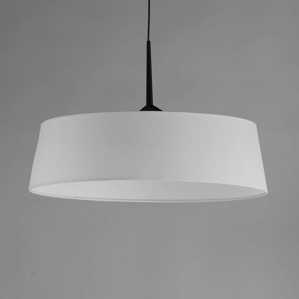 Paramount 21" LED Pendant, Natural Aged Brass or Black - Image 8