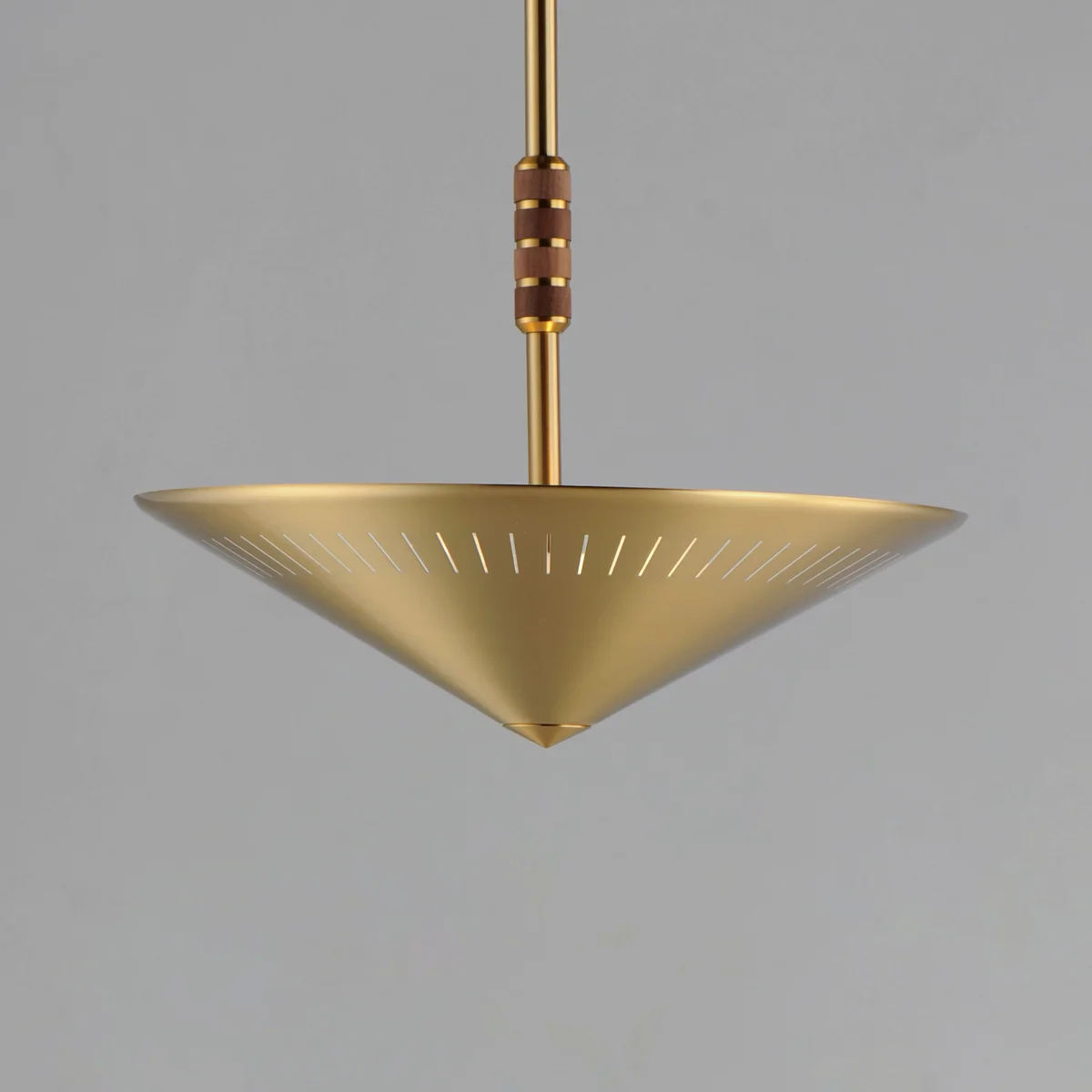 Helsinki 16" Pendant, Natural Aged Brass - Image 2