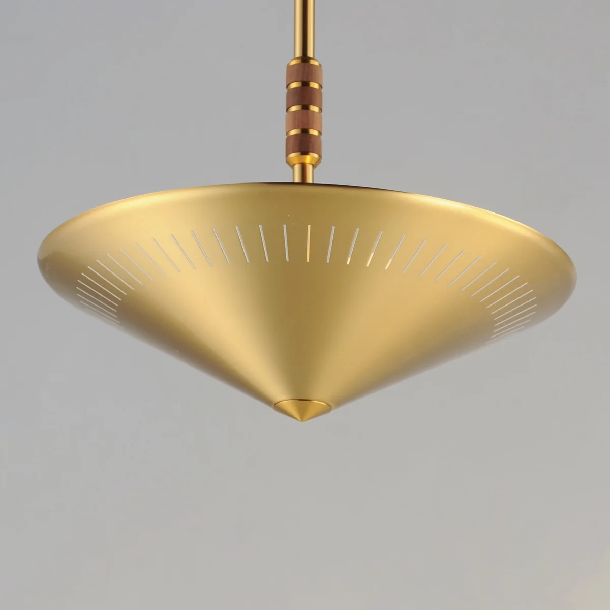 Helsinki 16" Pendant, Natural Aged Brass - Image 3