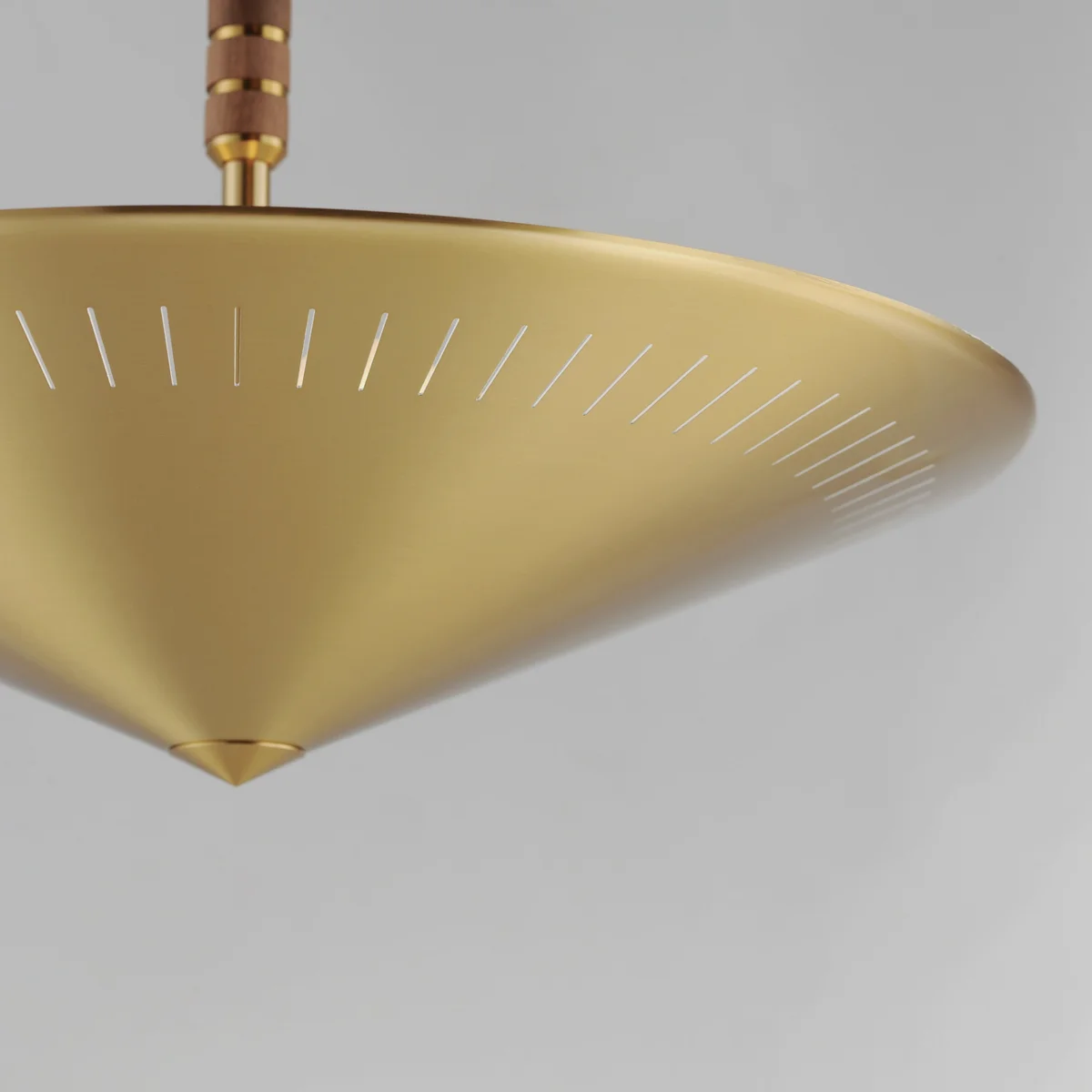 Helsinki 16" Pendant, Natural Aged Brass - Image 4