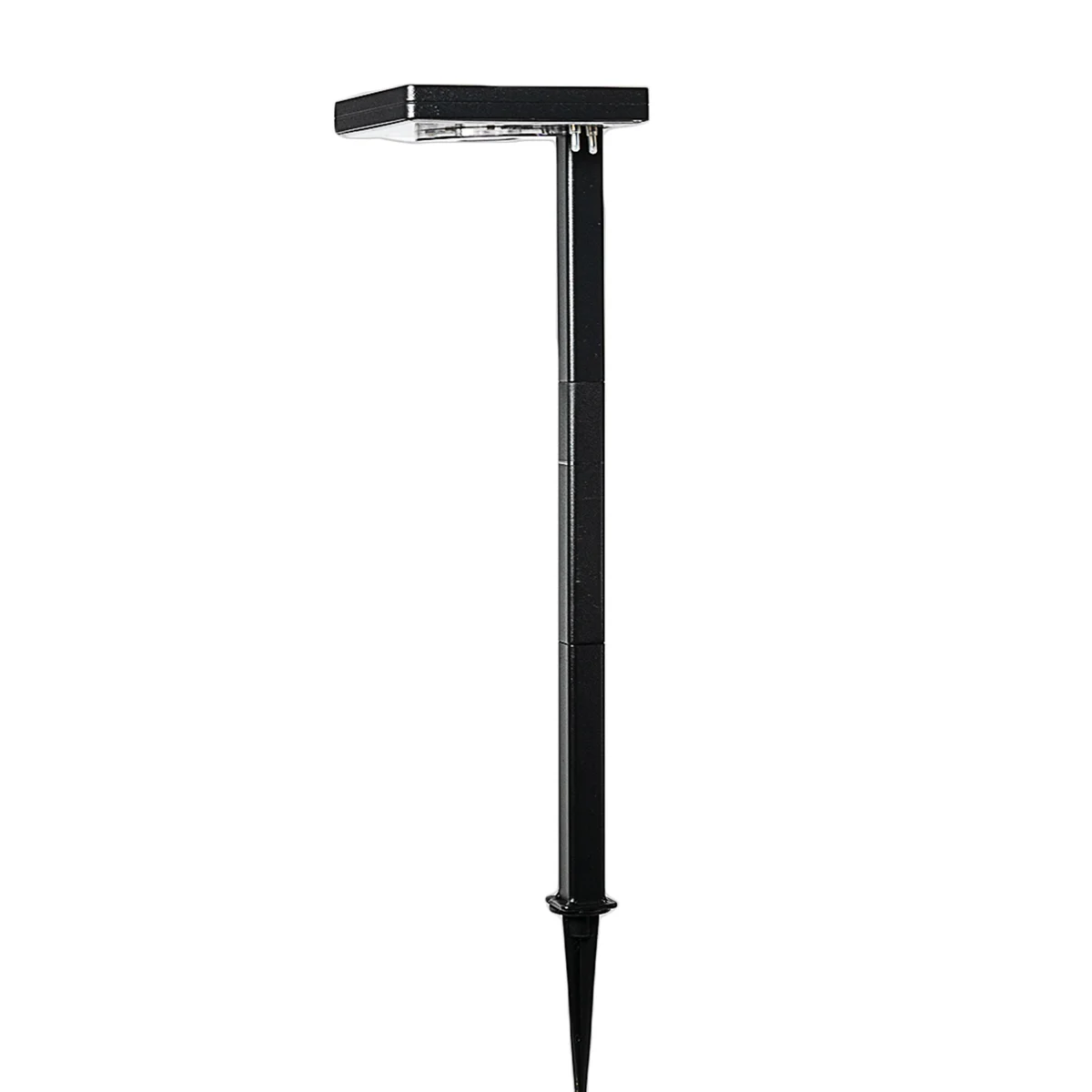Contemporary Square Solar Path Light - Black 2 PK - Image 6