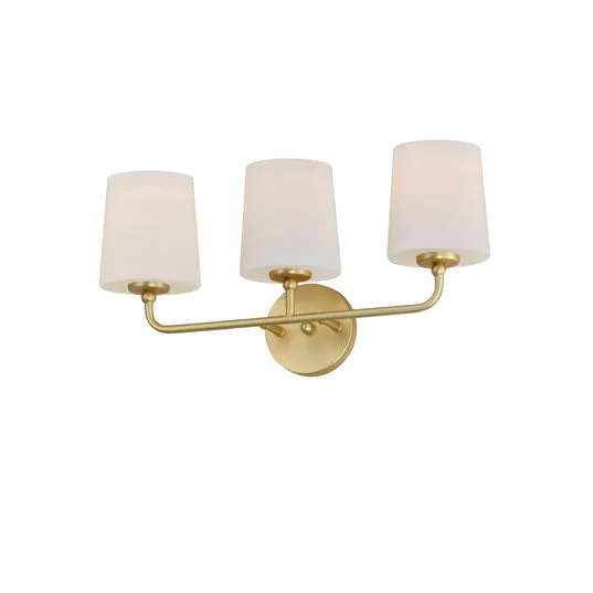 Bristol 3-Light Bath Vanity (Available in Black, Satin Brass, and Satin Nickel) - Image 2