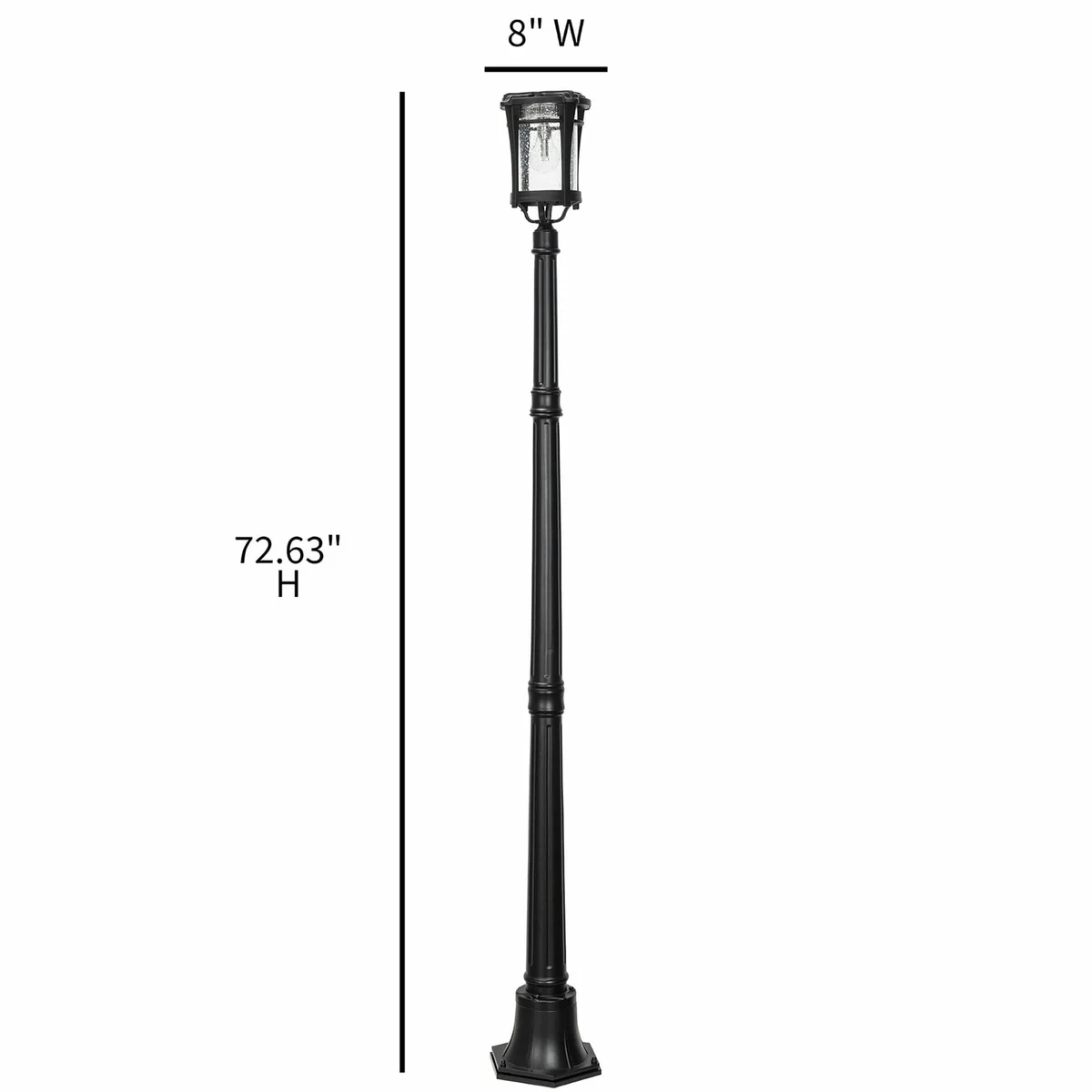 Aurora Solar Lamp Post with EZ Anchor - Image 4