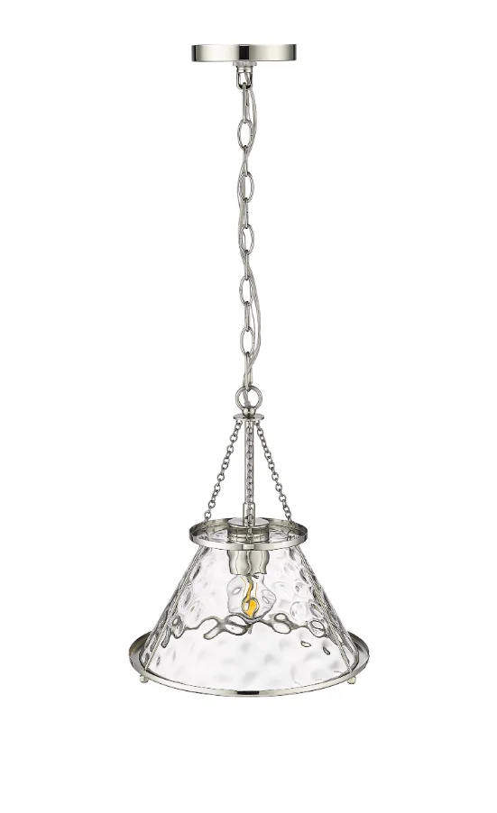 Javis 1-Light Pendant light Matte Black or Polished Nickel, Javis Collection - Image 2