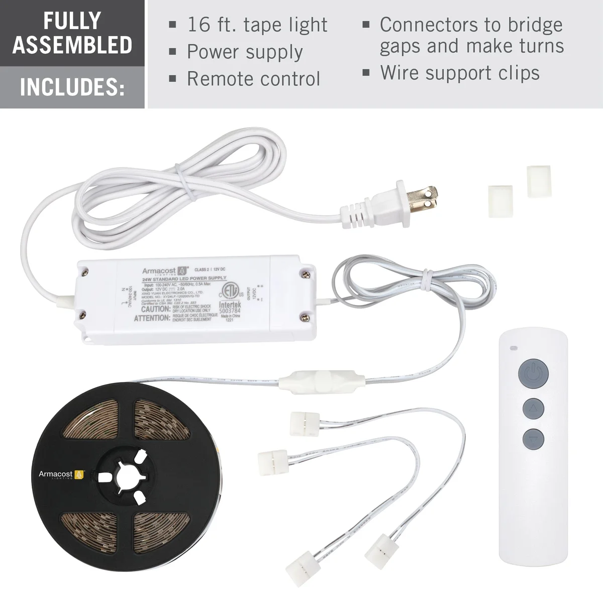 RibbonFlex Pro Soft White LED Strip Light Tape, 12V, 2655 Lumens, 24W, 3000K - Image 3