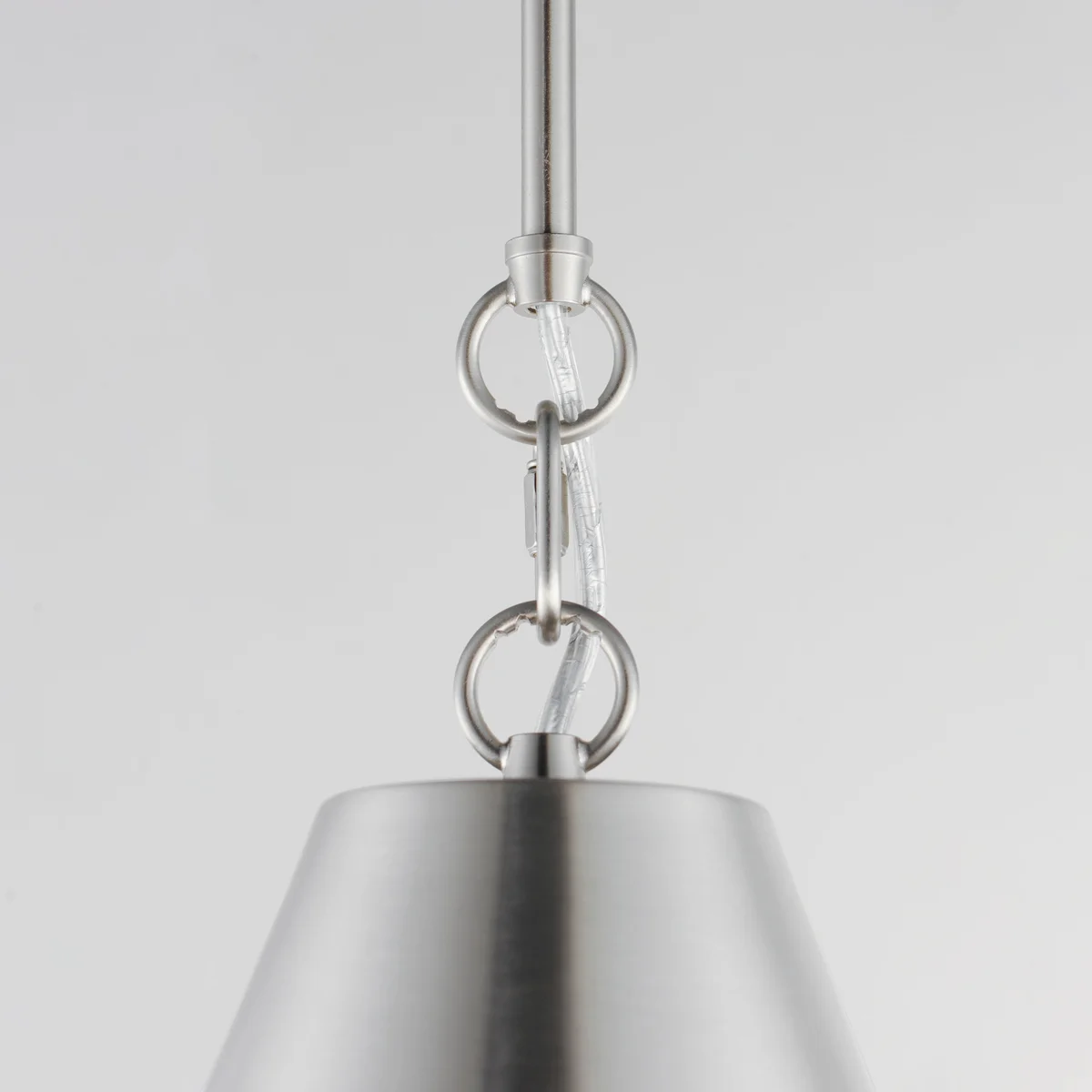 Veritas 12" 1-Light Pendant, Heritage or Satin Nickel - Image 10
