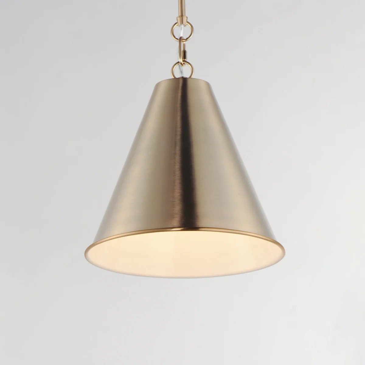 Veritas 12" 1-Light Pendant, Heritage or Satin Nickel - Image 4