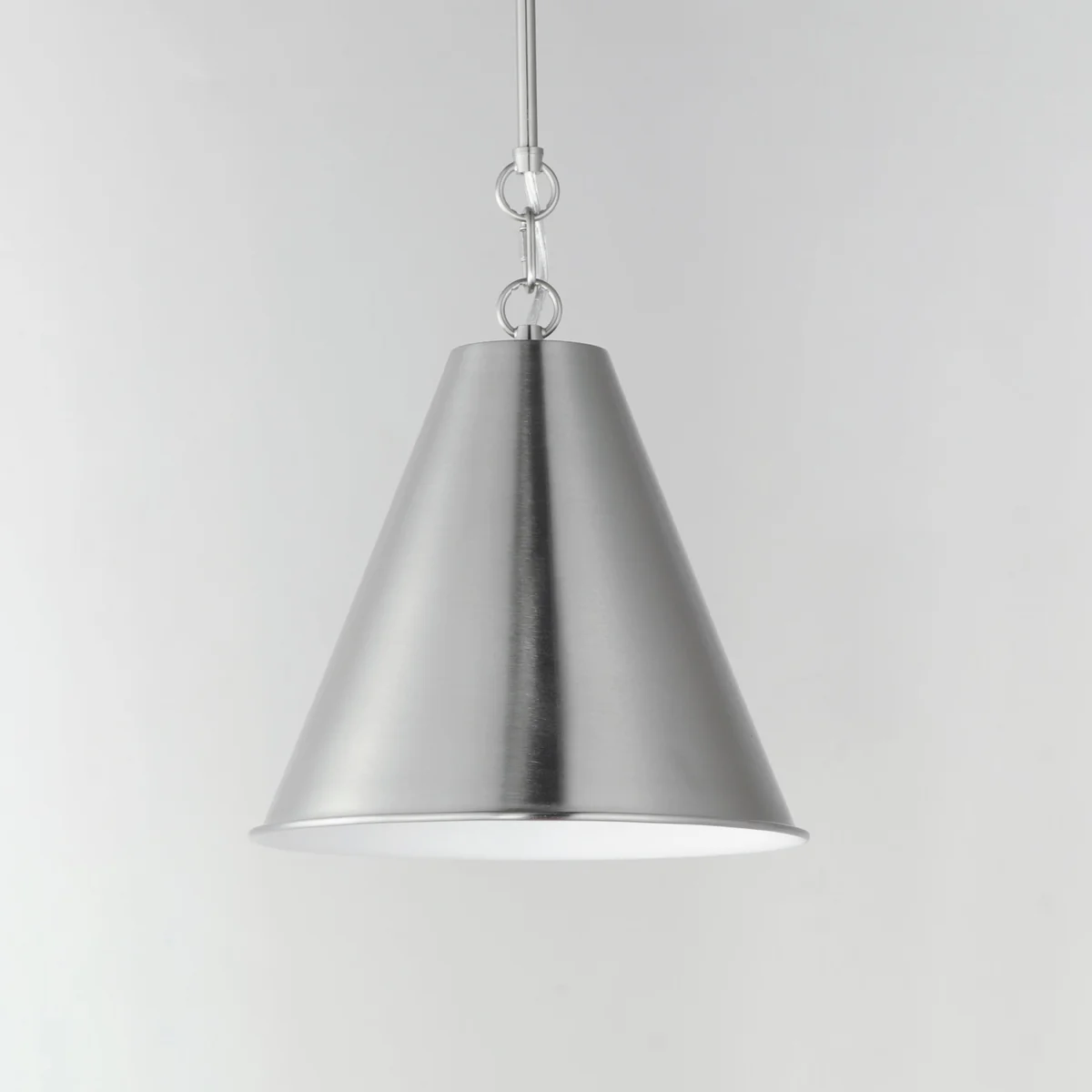 Veritas 12" 1-Light Pendant, Heritage or Satin Nickel - Image 7
