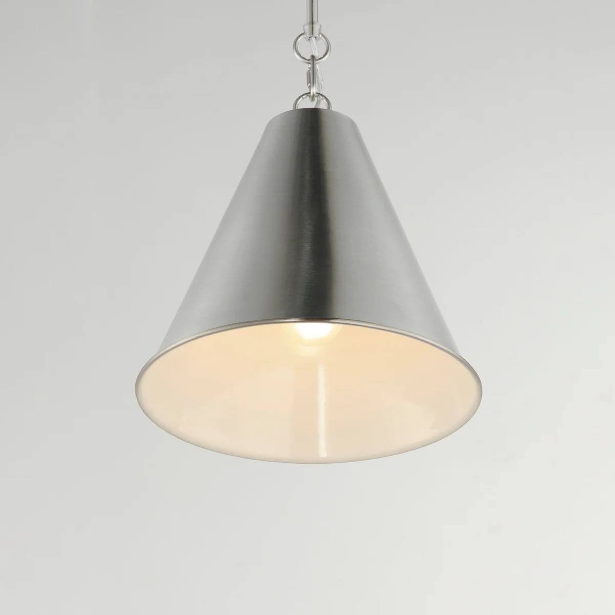 Veritas 12" 1-Light Pendant, Heritage or Satin Nickel - Image 9