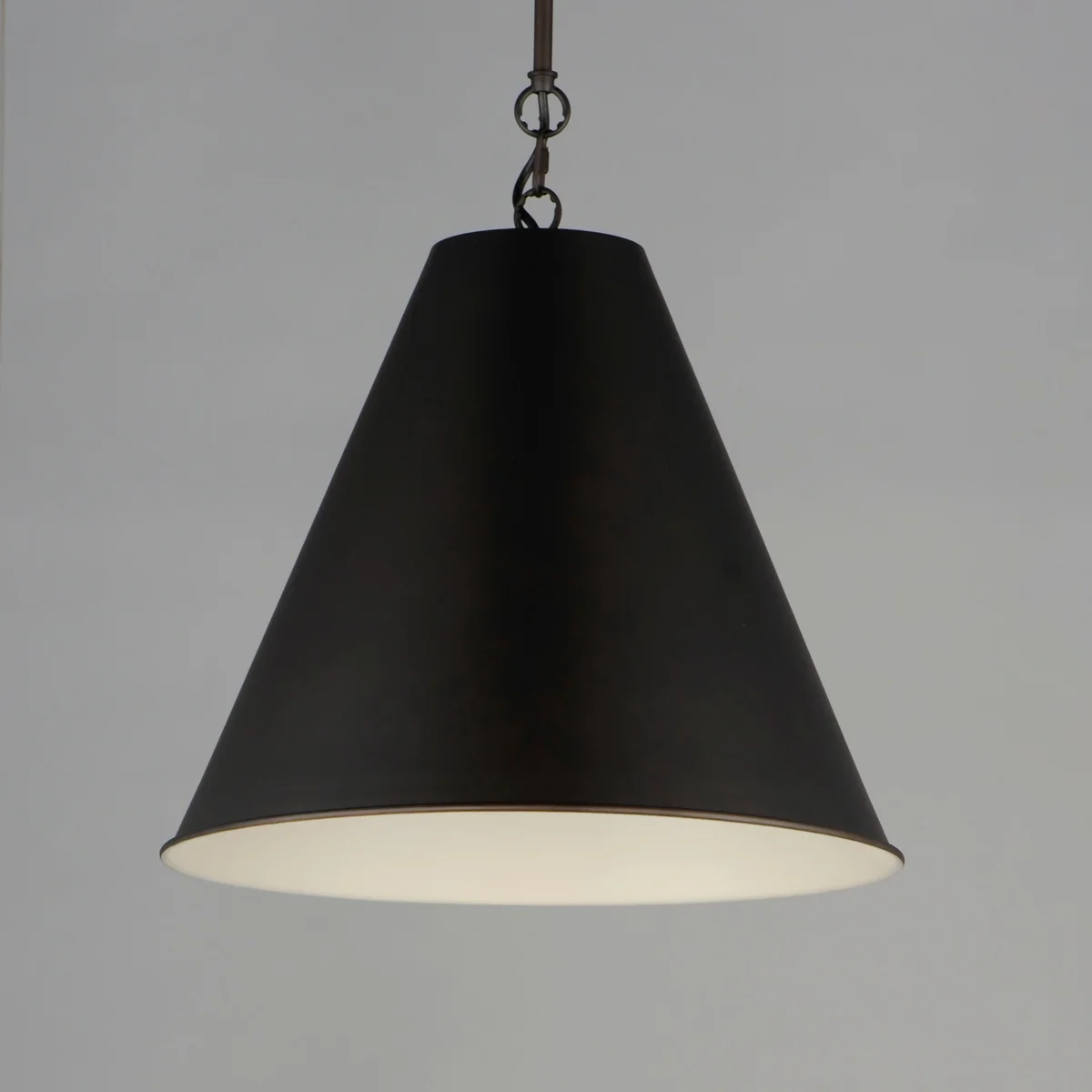 Veritas 18" 1-Light Pendant, Chestnut Bronze, Heritage, or Satin Nickel - Image 2