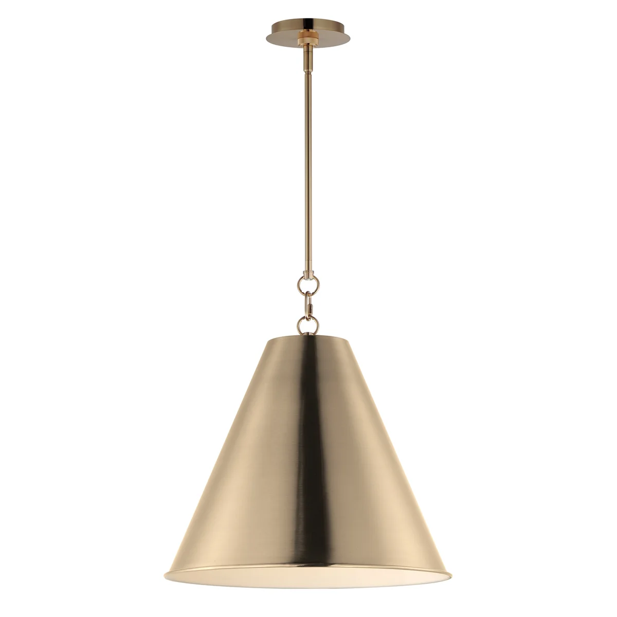 Veritas 18" 1-Light Pendant, Chestnut Bronze, Heritage, or Satin Nickel - Image 6