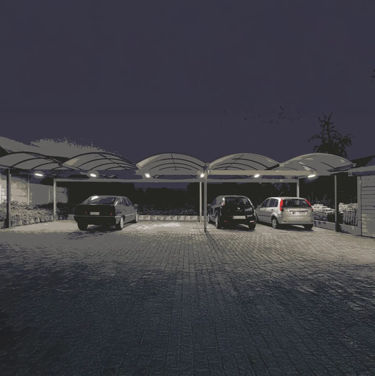 Commercial Solar Shelter Light - Image 3
