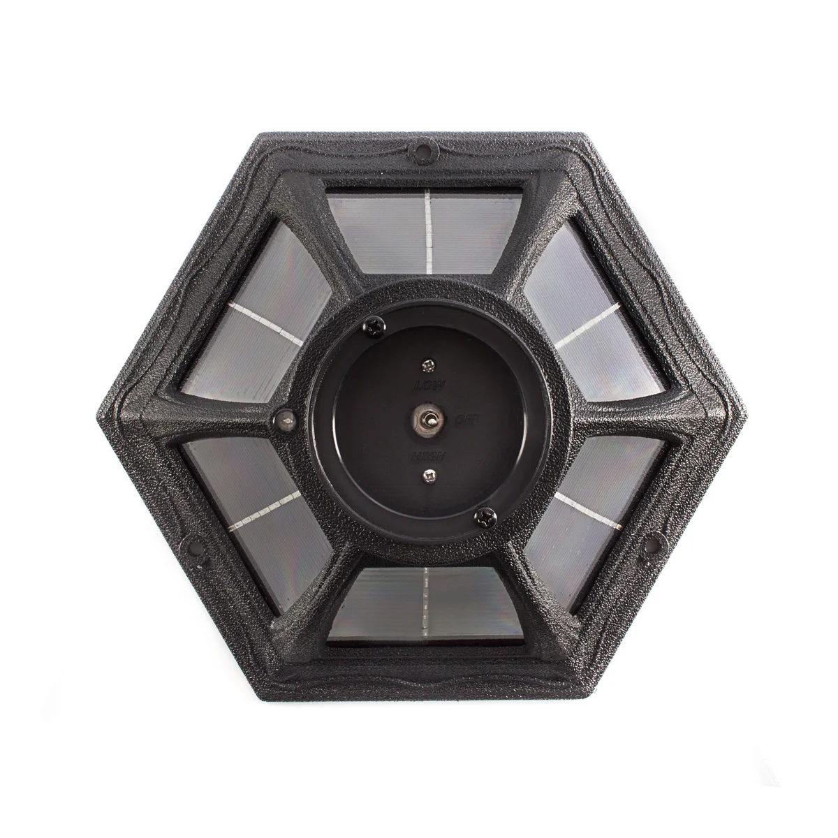 LED Polaris Solar Wall Light, 130 Lumens, 4.2W, 2700K, Black Finish - Image 7