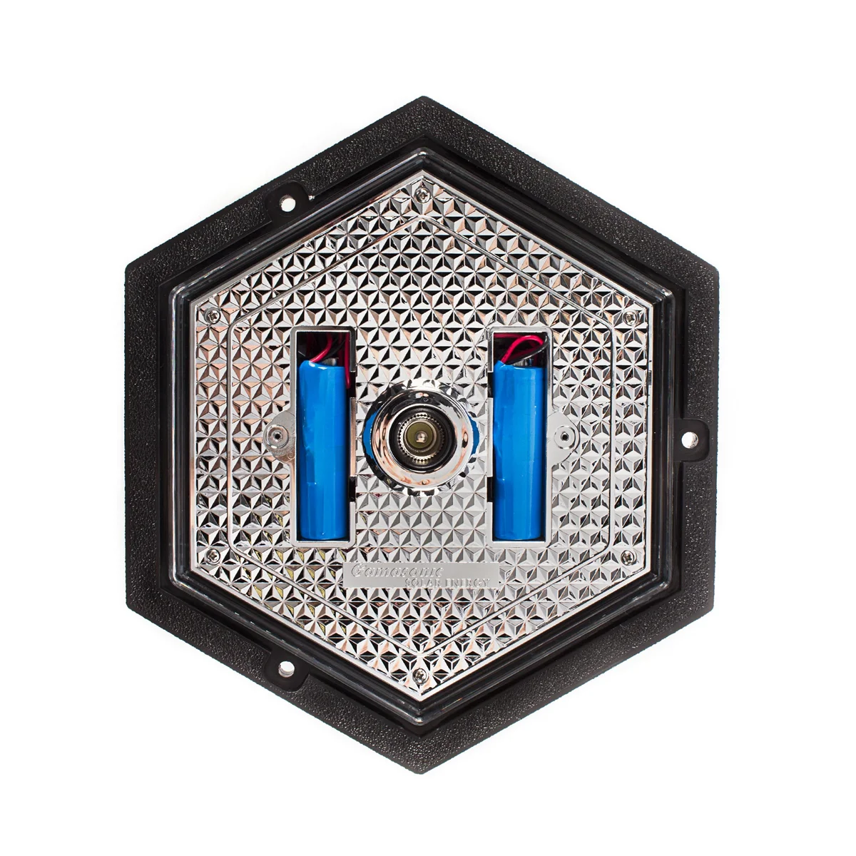 LED Polaris Solar Wall Light, 130 Lumens, 4.2W, 2700K, Black Finish - Image 8