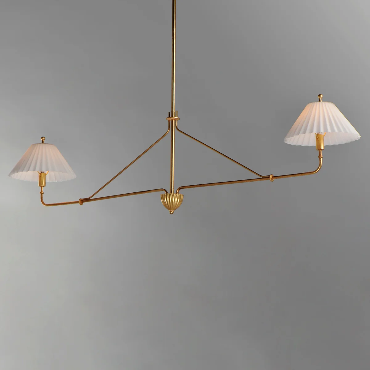 Kismet 2-Light Pendant, Gold Leaf - Image 4