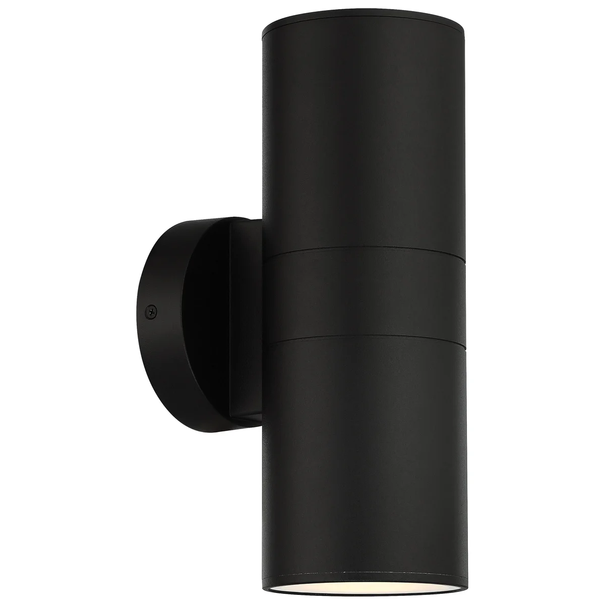 Bi-Directional Outdoor LED Wall Sconce, 1600 Lumens, 20W, 3000K, 120V, Black, Matira Dual Collection - Image 3