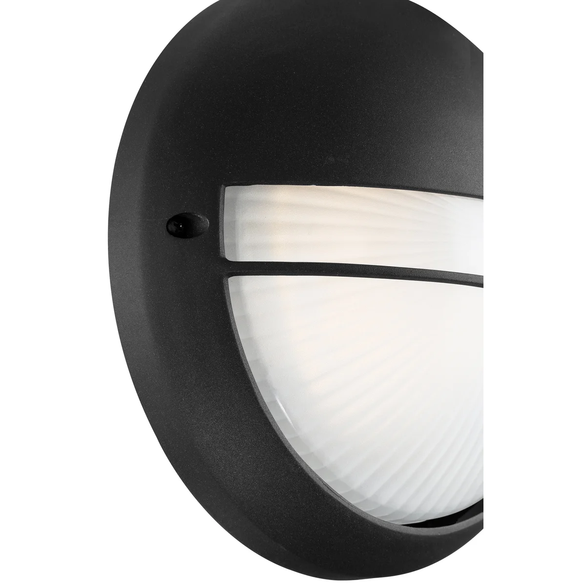 Outdoor LED Bulkhead, 1100 Lumens, 12W, 3000K, 120V, Black Finish, Clifton Collection - Image 3