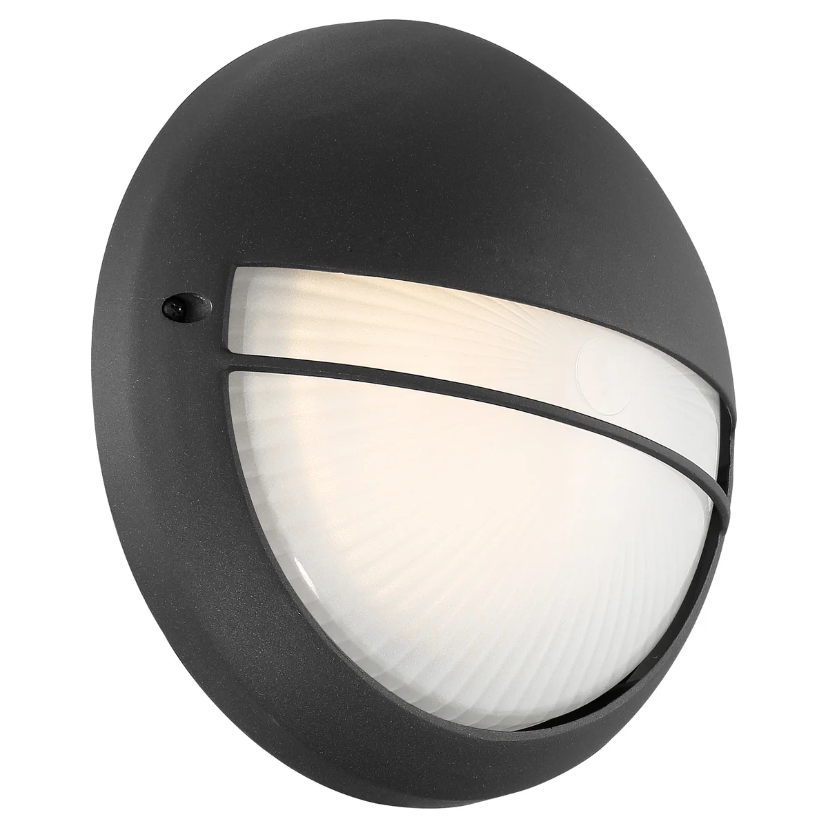 Outdoor LED Bulkhead, 1100 Lumens, 12W, 3000K, 120V, Black Finish, Clifton Collection - Image 5