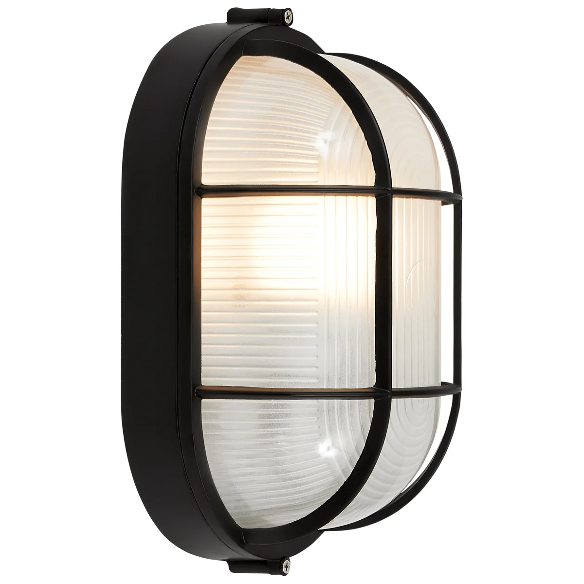 1 Light Outdoor Bulkhead, 60W, 120V, Black Finish, Nauticus Dual Mount Collection - Image 3