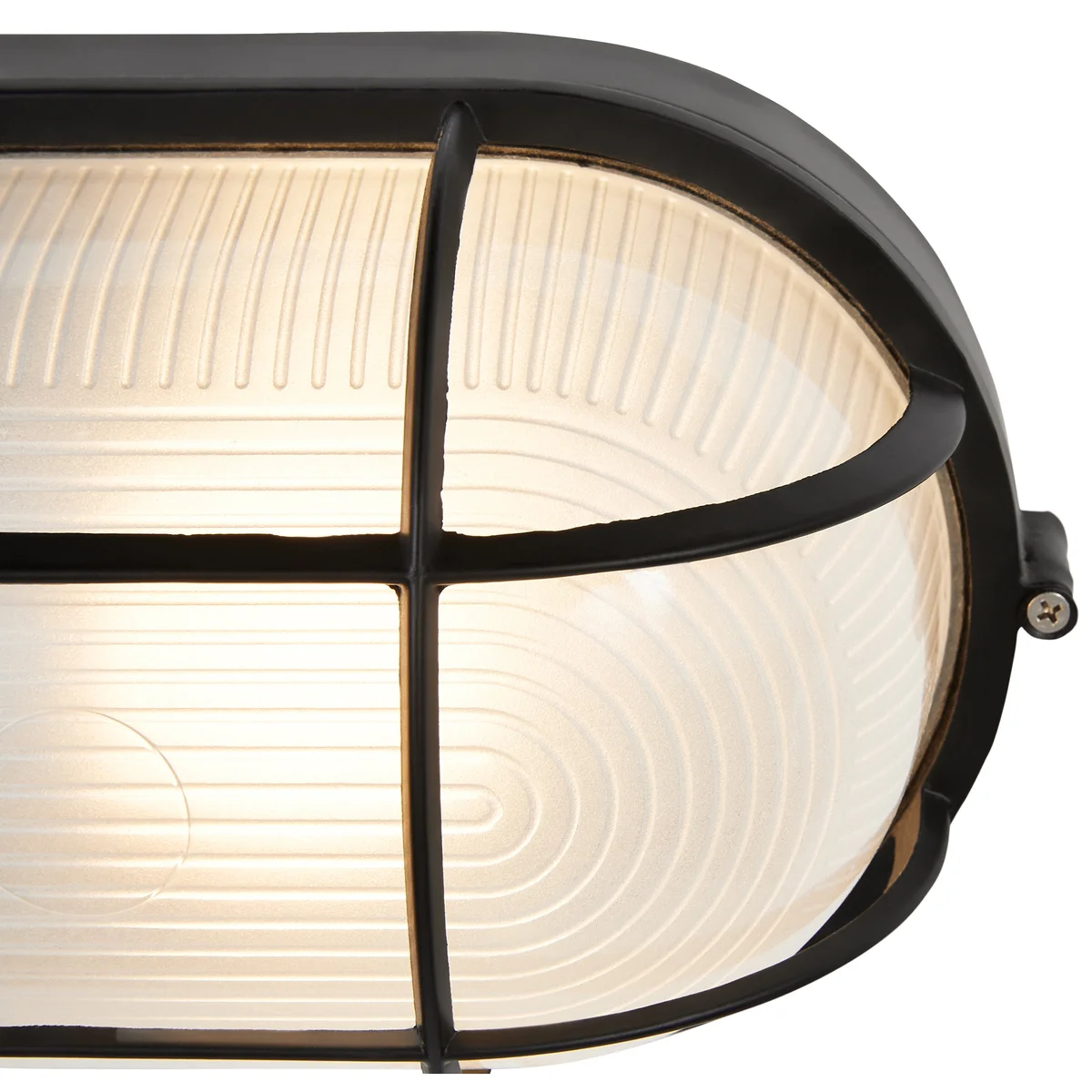 1 Light Outdoor Bulkhead, 60W, 120V, Black Finish, Nauticus Dual Mount Collection - Image 6