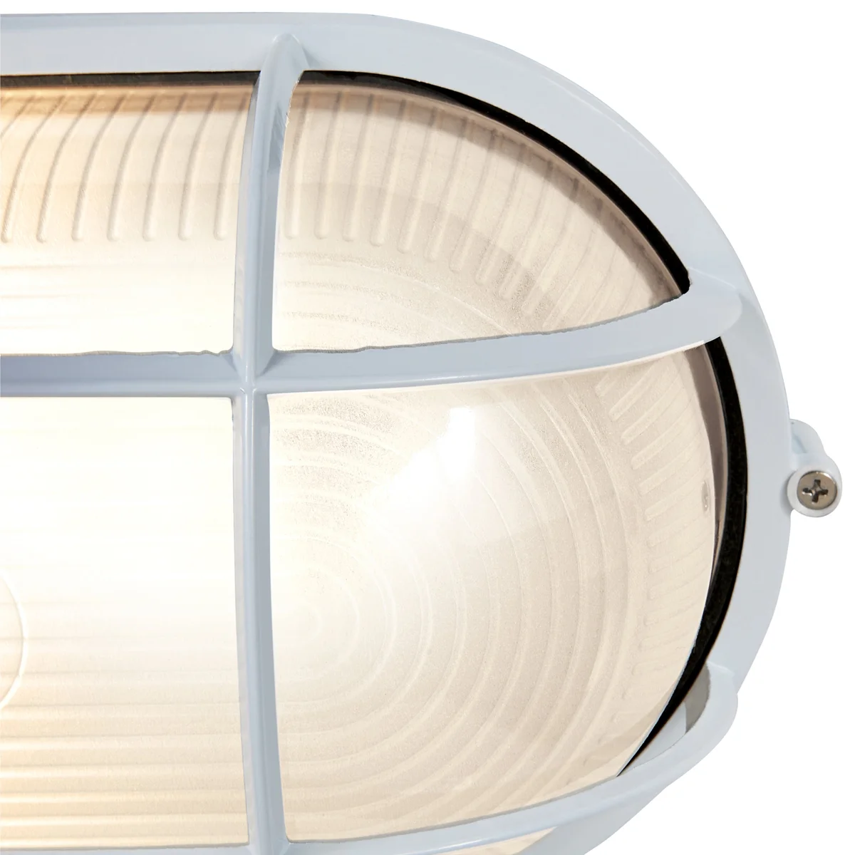 1 Light Outdoor Bulkhead, 100W, 120V, White Finish, Nauticus Dual Mount Collection - Image 3