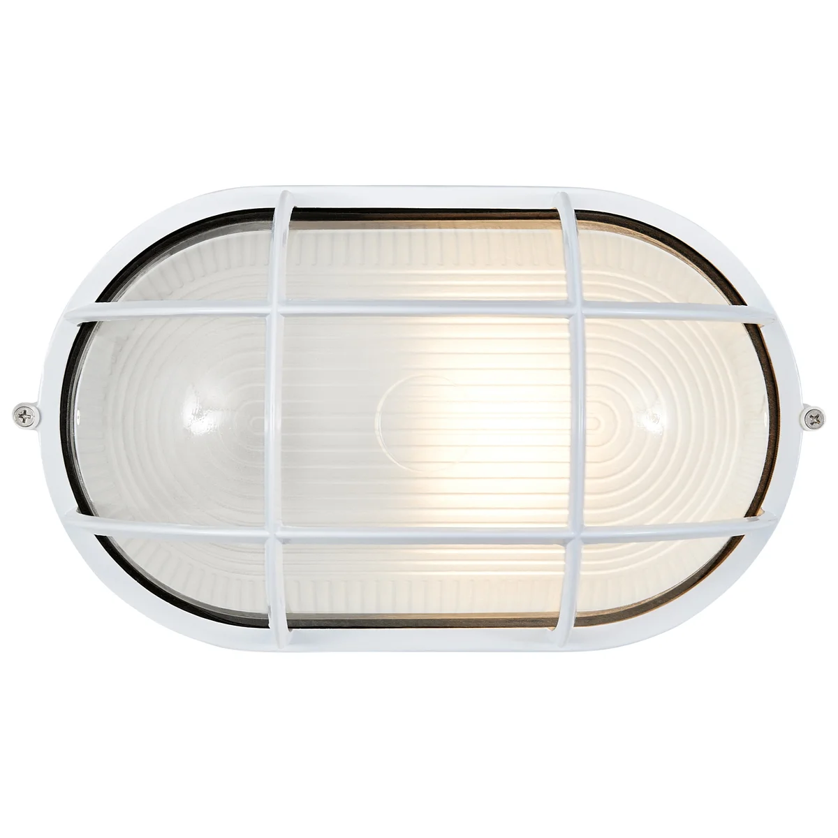 1 Light Outdoor Bulkhead, 100W, 120V, White Finish, Nauticus Dual Mount Collection - Image 5