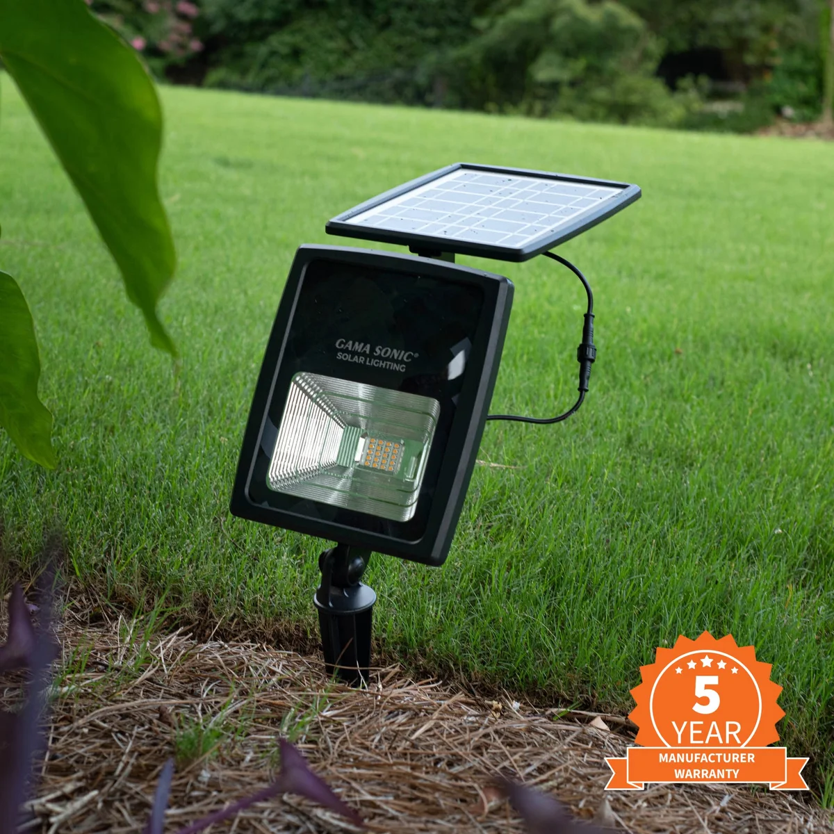 Dual Color Solar Flood Light, 2700K and 6000K - Image 3