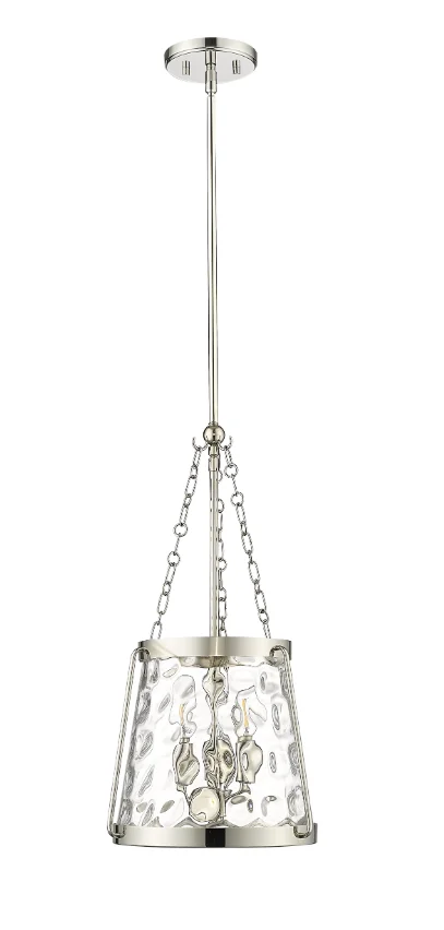 Adabella 3-Light Pendant light Matte Black, Polished Nickel or Vintage Brass, Adabella Collection - Image 2