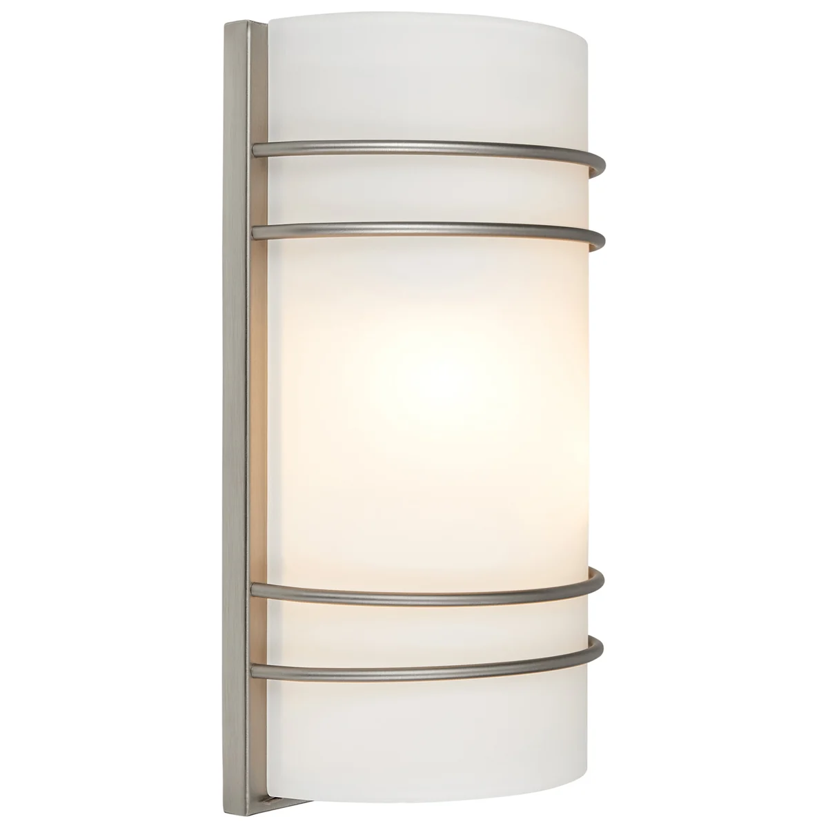 2 Light Wall Sconce, 120W, 120V, Brushed Steel Finish, Cassi Collection - Image 3