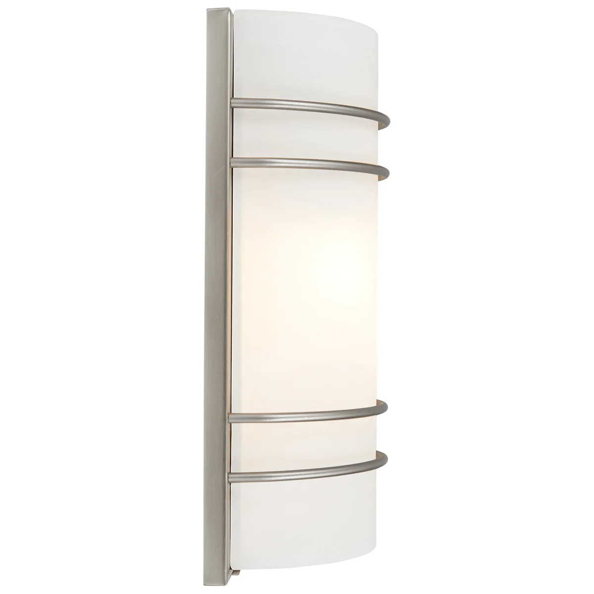 2 Light Wall Sconce, 120W, 120V, Brushed Steel Finish, Cassi Collection - Image 5