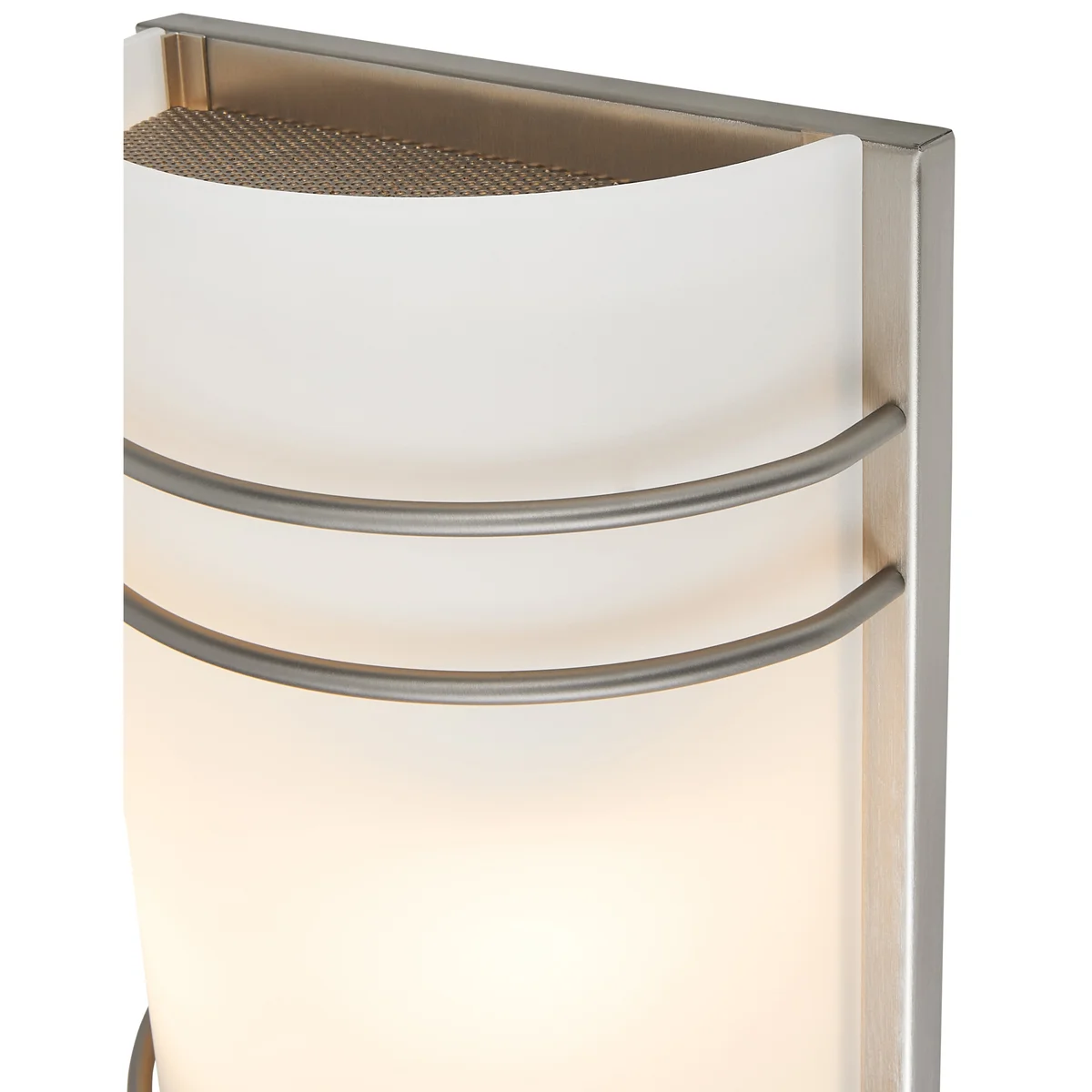 2 Light Wall Sconce, 120W, 120V, Brushed Steel Finish, Cassi Collection - Image 6