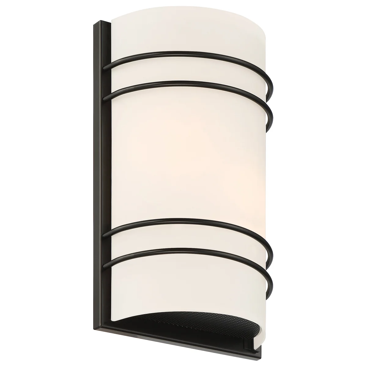 2 Light LED Wall Sconce, 1600 Lumens, 20W, Matte Black Finish, 120V, Cassi Collection - Image 4