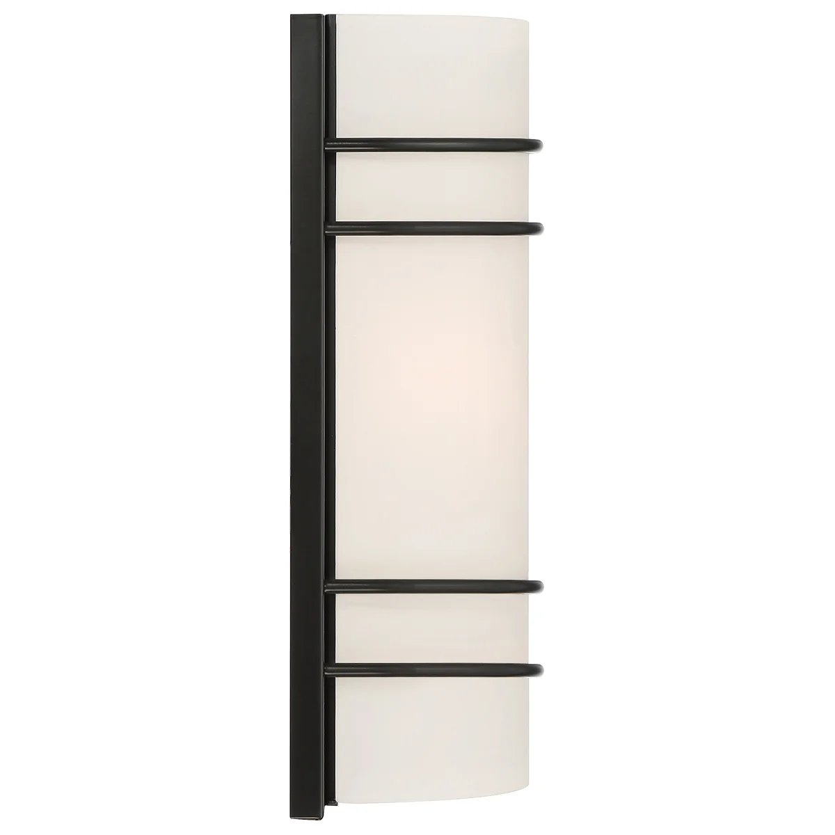 2 Light LED Wall Sconce, 1600 Lumens, 20W, Matte Black Finish, 120V, Cassi Collection - Image 5