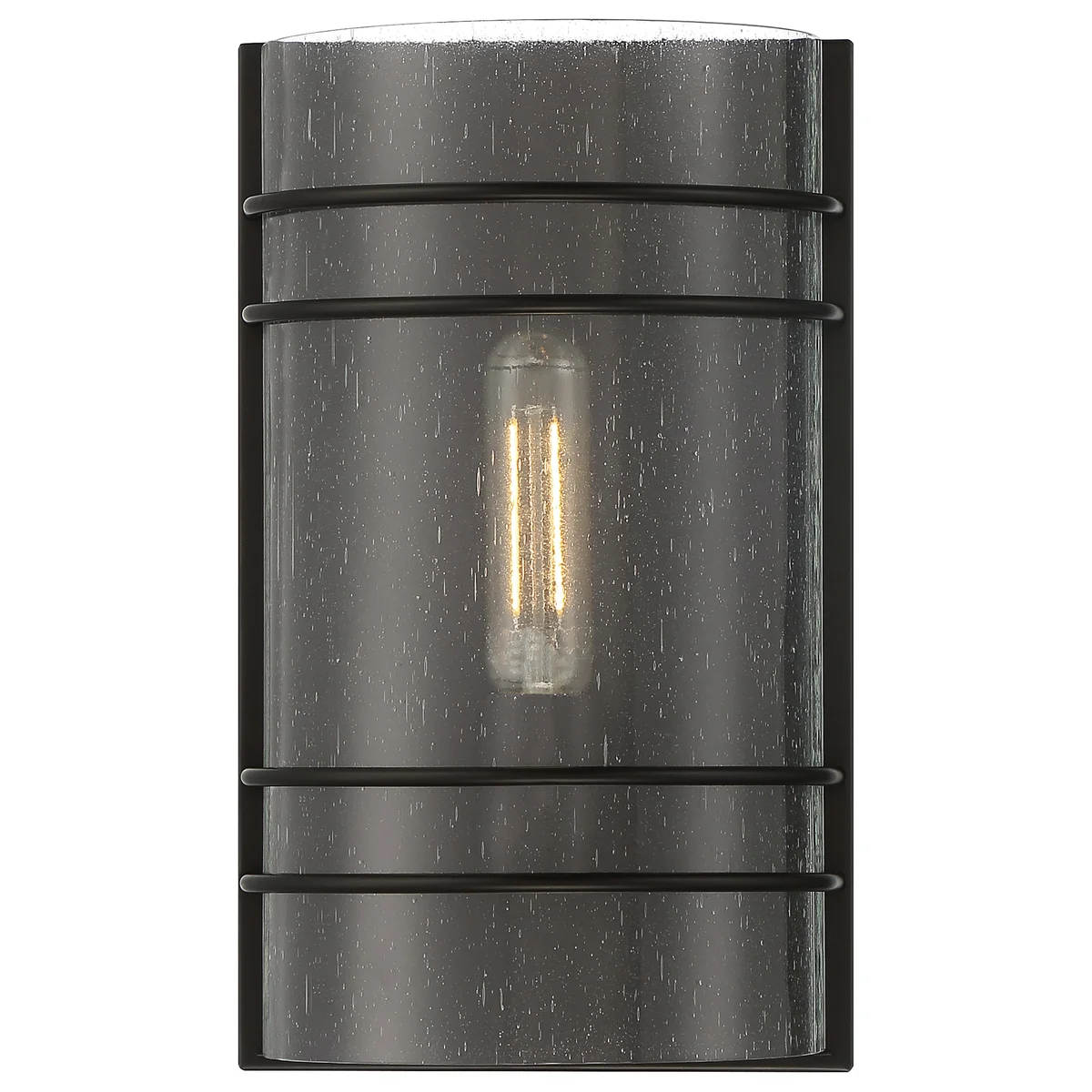 1 Light LED Outdoor Wall Sconce, 300 Lumens, 4W, 2700K, 120V, Matte Black Finish, Cassi Collection - Image 7