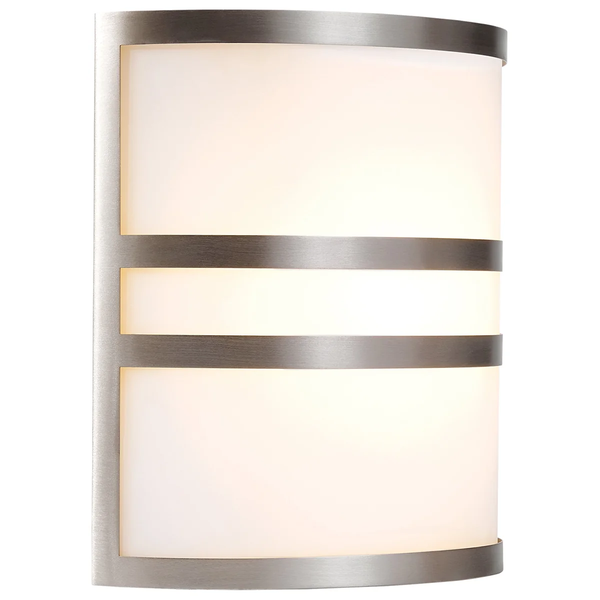 1 Light Wall Sconce, 120W, Brushed Steel, 120V - Image 2