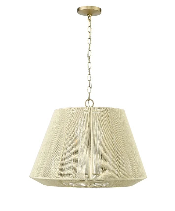 Sterling 6-Light Pendant light Matte Black or Modern Gold, Sterling Collection - Image 2