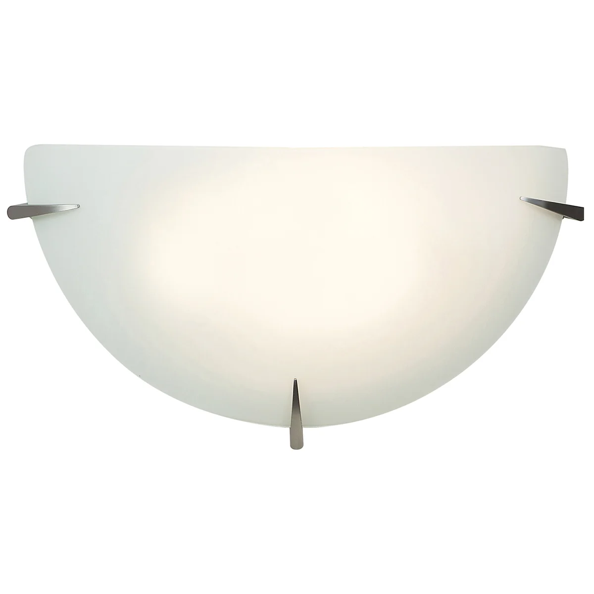 1 Light LED Wall Sconce, 800 Lumens, 10W, Brushed Steel Finish, 120V, Zenon Collection