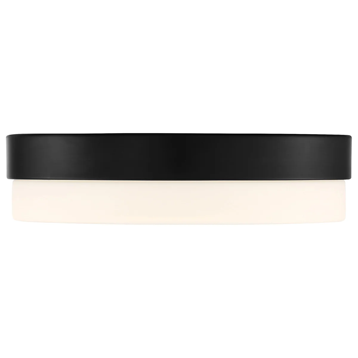 LED Flush Mount, 2000 Lumens, Antique Brushed Brass or Matte Black Finish, 120V - Image 10