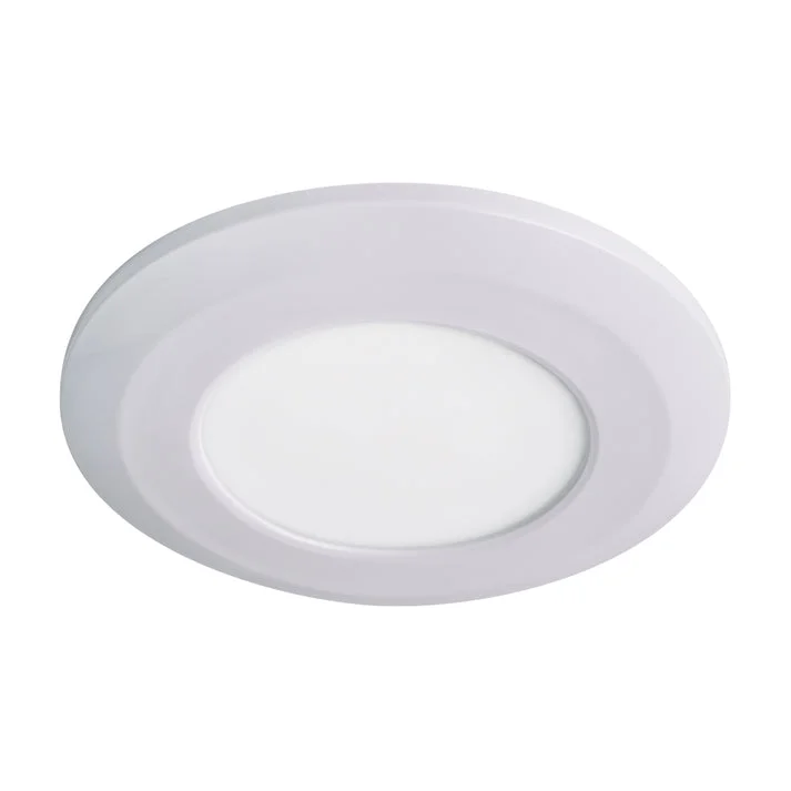 Wafer Thin Under Cabinet LED Puck Light, 3W, 12V, 250 Lumens, 3000K, Brilliant White or Chrome Finish - Image 2