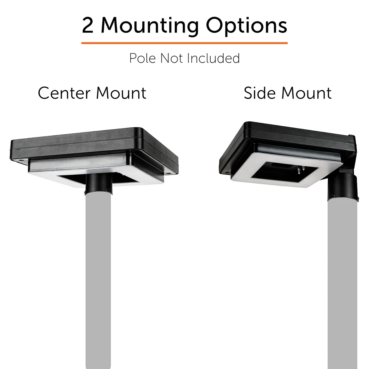 Contemporary Square Solar Post Light - Image 7
