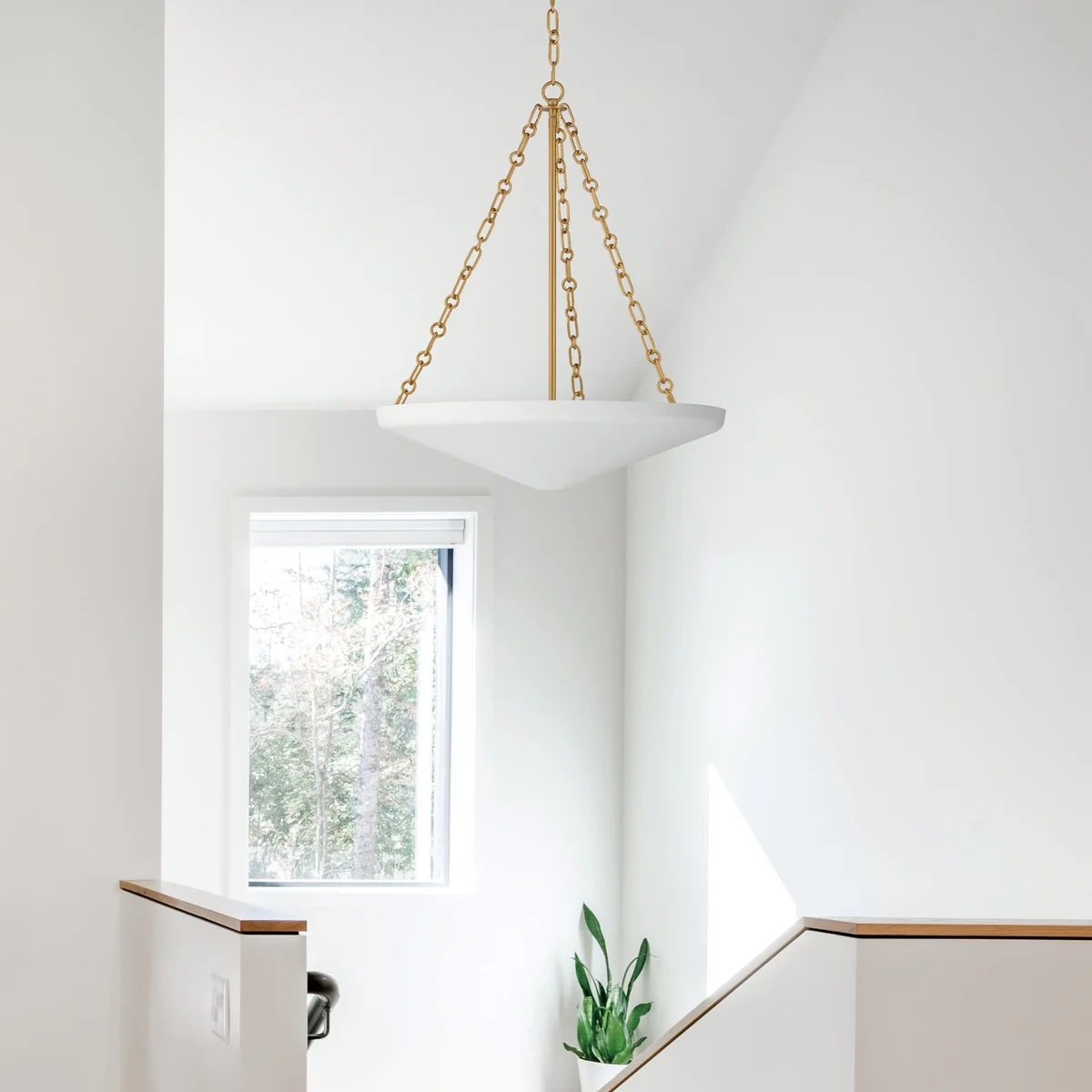 Artemis 6-Light Pendant, Natural Aged Brass - Image 2